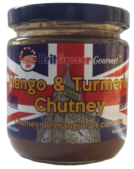 BritGrocer Gourmet Mango & Turmeric Chutney 6 x 250ml